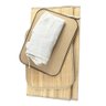 Cesto de Roupas de Bambu Forrado com Tampa Grande 72 Litros - 5