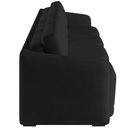 Ver imagem 7 de Sofá Cama para Sala de Estar 5 Lugares 436cm Montserrat K01 Veludo Preto - Lyam Decor