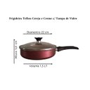 Ver imagem 2 de Frigideira Antiaderente C/ Tampa de Vidro N22 1,5l