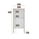 Ver imagem 3 de Modulo Aéreo Safira Solteiro em Mdf com 3 Portas Clic Móveis