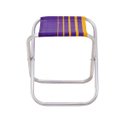 Ver imagem 3 de Banqueta de Praia Tramontina Fiji em Alumínio com Assento Roxo e Amarelo