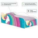 Ver imagem 2 de Cama Carro Solteiro Joy Unicórnio Arco Íris Solteiro