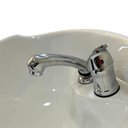 Ver imagem 7 de Lavatório Salão de Beleza Acolchoado Bulma com Cuba e Torneira Monocomando Pu Bege G31 - Gran Belo L