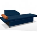Ver imagem 5 de Sofá Cama Solteiro 1 Lugar com Baú Divã Bouclê Multifuncional Divã Quarto Hóspedes 195cm:Bouclê Azul