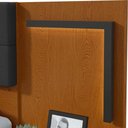 Ver imagem 2 de Cabeceira Box Casal 160 Ambiente Calitan Frassino Preto Fosco com Led - Lopas