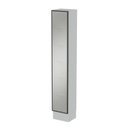 Ver imagem 1 de Cristaleira Planejada 1 Porta Reflecta 35cm Nara CabeCasa MadeiraOriginals Cinza