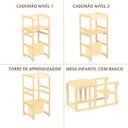 Ver imagem 5 de Torre de Aprendizagem Montessori Regula Altura Cadeirão