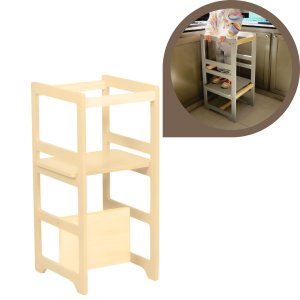 Torre de Aprendizagem Montessori Regula Altura Cadeirão