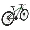 Ver imagem 2 de Bicicleta Polimet MTB Nitro Câmbio Shimano Quadro em Alumínio 17/Aro 29/21 Velocidades Preto/Verde 7