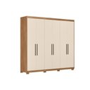 Ver imagem 4 de Guarda Roupa 6 Portas 4GV Pés Venice Demóbile Cinamomo
