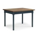 Ver imagem 1 de Mesa em Madeira Maciça Retangular 4 Lugares AZUL PETRÓLEO