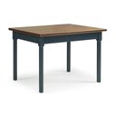 Ver imagem 1 de Mesa em Madeira Maciça Retangular 4 Lugares AZUL PETRÓLEO
