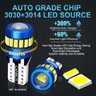 Lâmpada Led T10 W5w 18 Smd 3014 e 3030 Canbus 4300k Branco Quente - Par Distribuído Frc Magazine T10 - 2