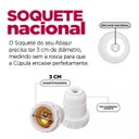 Ver imagem 4 de Cúpula de Abajur 30x20x20cm Tecido Algodão Soquete Nacional Ref 91
