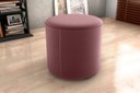 Ver imagem 2 de Puff Decorativo Copenhage Veludo Rose E-431