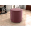 Ver imagem 2 de Puff Decorativo Copenhage Veludo Rose E-431