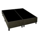 Ver imagem 3 de Cama Box Conjugado Queen com Colchão (158x73x198) Lux Firm Gazin Cr35315 Areia/marrom
