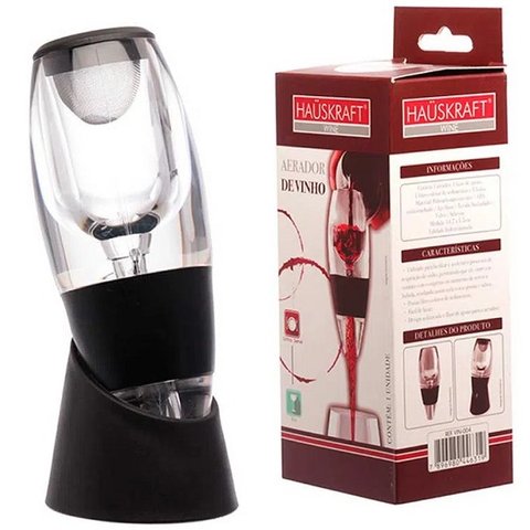 Aerador para Vinho com Base 16CM Hauskraft VIN-004