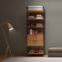 Ver imagem 1 de Guarda Roupa Closet Industrial Modulado 1 Peça 2 Gavetas 73,5cm 100% MDF  