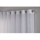 Ver imagem 2 de Cortina Linho de Gaze Branca 280x230cm para Varão Fastlar Cortina para Varão
