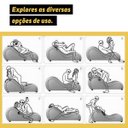 Ver imagem 2 de Poltrona Tantra Divã Exótico Recamier Corino Facto Vermelho Sofa Store
