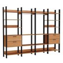 Ver imagem 2 de Módulo Closet 2 Cabideiros 4 Gavetas Tw406 