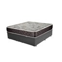 Ver imagem 5 de Cama Box Baú Queen Colchão Gold Espuma D33 Acolchões + Box Sintético 65x158x198:Cinza