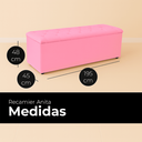 Ver imagem 1 de Recamier Bau Estofado Casal King Padrão Anita 195 Cm Veludo