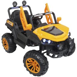 Carro Elétrico 12V Infantil Utv Buggy Quadriciclo Controle Som Bluetooth Usb Luzes Brinqway BW-085 - 3