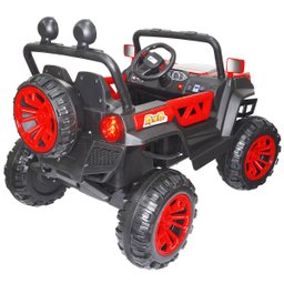 Carro Elétrico 12V Infantil Utv Buggy Quadriciclo Controle Som Bluetooth Usb Luzes Brinqway BW-085 - 5