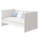 Ver imagem 4 de Berço Americano Katatau Branco Acetinado - Reller e Cômoda Infantil Americano Branco Hp e Colchão