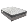 Cama Box Viúvo Cinza e Colchão Iso 100 D33 Ortobom - 1