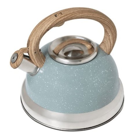 Chaleira com Apito 2,7 Litros Verde Roma Brinox 4875/111