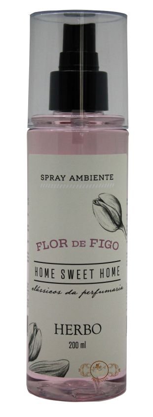 Aromatizador Home Spray Flor de Figo 200ml, Linha Home Sweet Home da Herbo