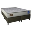 Ver imagem 1 de Cama Box Conjugado King com Colchão 193x61x203 Magma Firm Gazin Cr35363 Bege Marrom