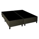 Ver imagem 3 de Cama Box Conjugado King com Colchão 193x61x203 Magma Firm Gazin Cr35363 Bege Marrom
