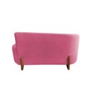 Ver imagem 7 de Namoradeira Sofá Feijão Lounge 120cm Orgânica Suede Rosa