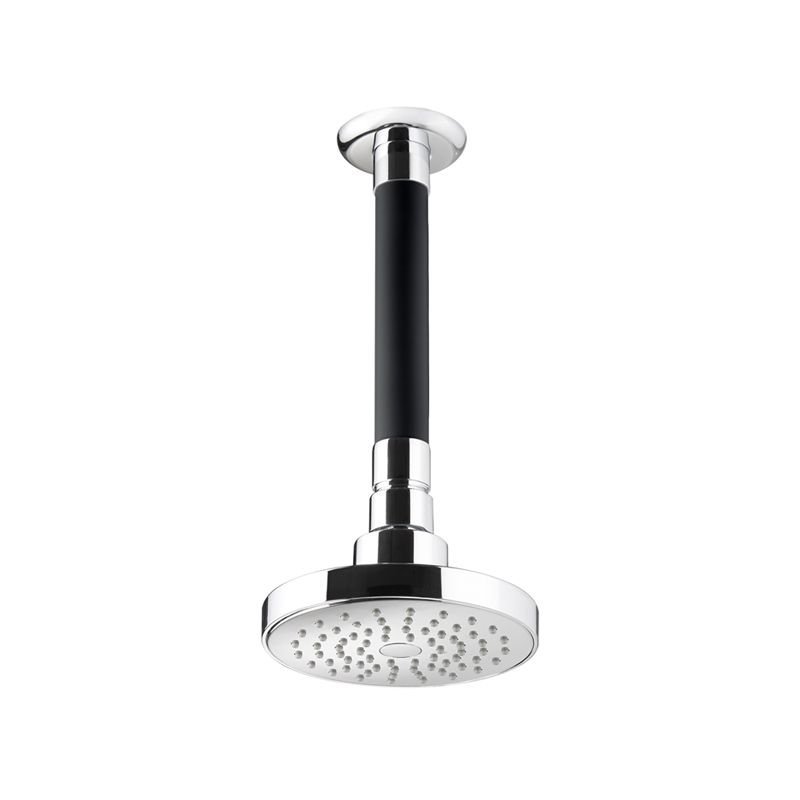 Ducha Lorenzetti Loren Flex 7029 B16 com Cano Flexível de Parede / Teto Preto - 2