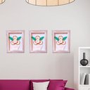 Ver imagem 6 de Kit Quadros para Sala Quarto Casal Cozinha Moldura Madeira Cor Branco Cor da Armação Branco