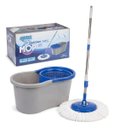 Ver imagem 2 de Balde Spin Centrifuga Mop360com Esfregão Balde 13l Cinza