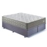 Base Box Baú King 193x203 Suede com Colchão New 4 Estações Molas Ensacadas - 4