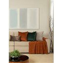 Ver imagem 3 de Conjunto Kit 2 Capas para Almofadas em Veludo Quadrada 45x45 Verde Esmeralda