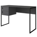 Ver imagem 2 de Escrivaninha Mesa de Computador Industrial 2 Gavetas Grafite