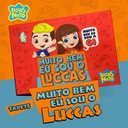 Ver imagem 2 de Tapete Quarto Joy Luccas Neto Animado Fun 70x100cm - Jolitex - Luccas Neto e Gi