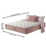 Colchão King Anjos Super Molas Ensacadas Visco Gel Charlotte 193x203x36 - 2