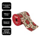 Ver imagem 5 de Fita Aramada Decorativa Natalina Bico de Papagaio Premium 10cm x 9,14m para Laços Árvores e Guirland