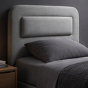 Ver imagem 1 de Cabeceira P/ Cama Solteiro Moderna Estofada Suede 100cm