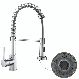 Torneira Cozinha Monocomando, 40x25x5cm - com Misturador Mx608 Cor:prata