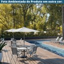 Ver imagem 7 de Kit 4 Cadeiras Empilhável com Braço Pipa Maresias Fratini 96 Cm Altura Alumínio e Assento Tela
