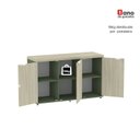 Ver imagem 7 de Armário para Escritório 3 Portas com Chave 121.5cm Linha PE40 Cinza